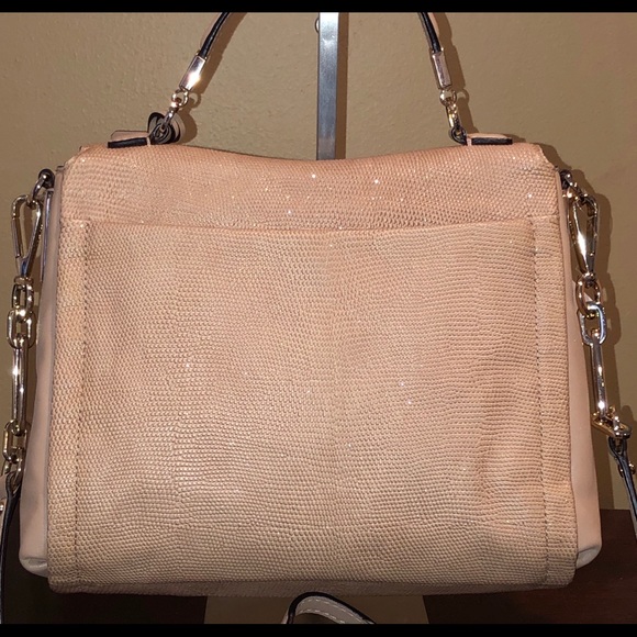 NWT! Coach Madison Glitter Lizard Sadie Satchel - Picture 3 of 7